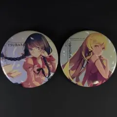 物語シリーズ 羽川翼 忍野忍 缶バッジセット