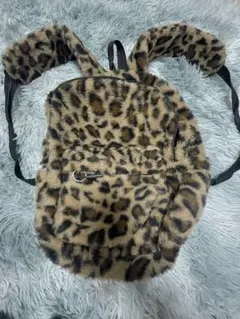 ヒョウ柄　リュック