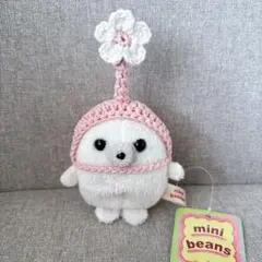 お花帽子　あみぐるみ　ハンドメイド　手編み ぬい活　ぬい服 着せ替え