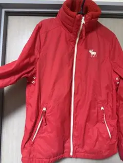 Abercrombie & Fitch 赤 ナイロンジャケット Mのサムネイル