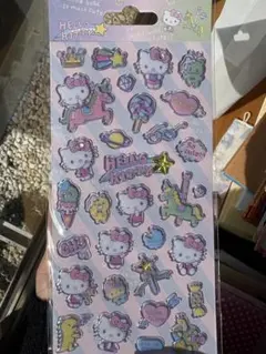 キティちゃん　アクリルシール　サンリオ　海外限定　正規品　ラインストーン付き