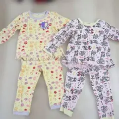 AMPERSAND 長袖長ズボンベビーパジャマ 2着セット 95