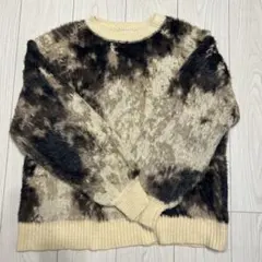 JEANASIS シャギーニット プルオーバー
