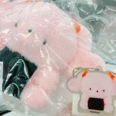 最安値　じょせまる C賞　いちごみるく　おにぎりマスコットキーホルダー　f賞のサムネイル