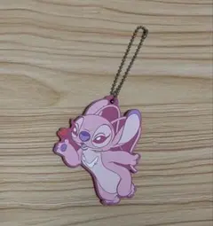 リロアンドスティッチ　1番くじ　ラバーチャーム　エンジェル