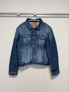 earth ダークブルー デニムジャケット M