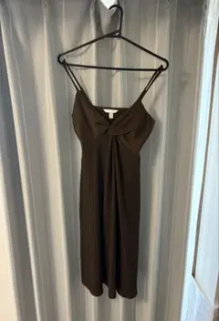 出品7/27まで！美品♡H&M♡キャミソールワンピース♡ブラウンのサムネイル