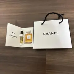 新品◆CHANEL No.5 オードゥ パルファム1.5ml サンプル　手提げ付