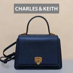CHARLES & KEITH ハンドバッグ ショルダーバッグ ブラック
