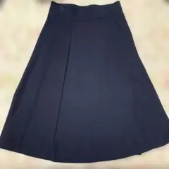 UNIQLO ユニクロ　スカート　ネイビー　Sサイズ　ウエストゴム　レディース