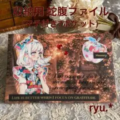 蛇腹ファイル(7ポケット/マチ付き) ラグジュアリーガール unichoco様