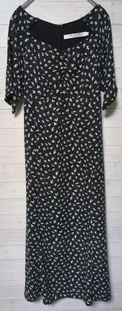 ★【最終値下げ】レイビームス Ray BEAMS 花柄 半袖 ロング VネックS