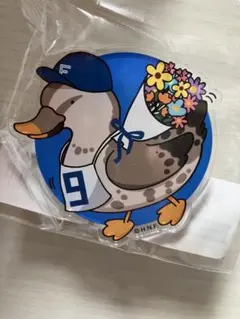 北海道日本ハムファイターズ 中島卓也 9 カルガモ隊 回転アクリルクリップ
