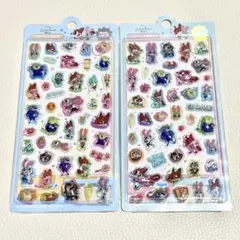 海外限定正規品 ズートピア ニック ジュディボンボンドロップ シール 2枚セット
