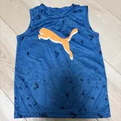 PUMA ノースリーブ タンクトップ ブルー 2歳