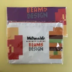 マクドナルド　2025 福袋 BEAMSコラボ　ポーチ、クロスクリーナー