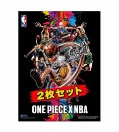 【新品未開封】ONE PIECE × NBA コラボポスター 2枚セットのサムネイル