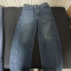 バレルレッグジーンズ GU