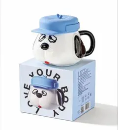 スヌーピー オラフ 蓋付きマグカップ 470mL ギフトBOX付き 004