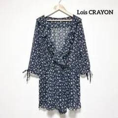 新品未使用タグあり★Lois CRAYON 半袖シャツフリル襟 2026年最新】Lois CRAYON レディース 半袖 シャツ・ブラウスの人気