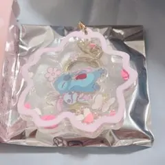 ディズニーストア シークレットキーホルダー 桜 シャカシャカ