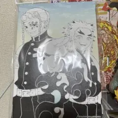 鬼滅の刃 宇髄天元 煉獄杏寿郎 アートボードのサムネイル