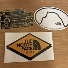 THE NORTH FACE ステッカー3枚セット