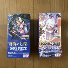 ワンピースカード　蒼海の七傑　エッグヘッドクライシス　box 未開封
