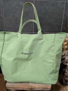 Francfranc トートバッグ ライトグリーンのサムネイル