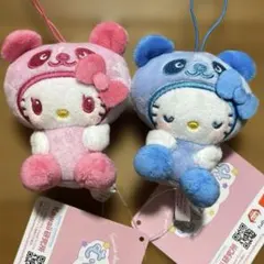 サンリオキャラクターズ　むにゃすやマスコット ハローキティ　2コ　③ フリュー