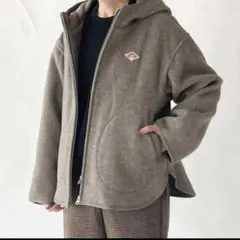DANTON ウールライトパイルフードジャケット