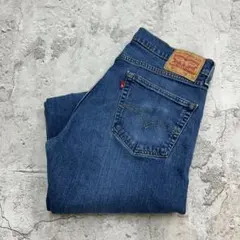リーバイス　505　デニムパンツ　ボトムス　Levi's　古着　濃紺　W35