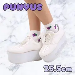 新品未使用★PUNYUSローカット厚底スニーカー渡辺直美サイズ3メンズ