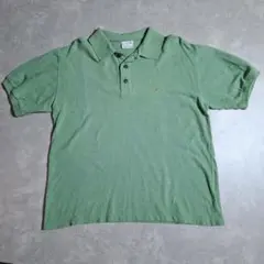 TRUSSARDI ポロシャツ 半袖 グリーン M(古着)のサムネイル