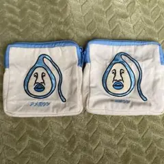 こびとづかん　スクエアポーチ3 アメボウシ　2個セット