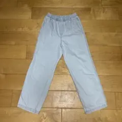 ライトブルー デニムパンツ ウエストゴムのサムネイル
