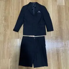 男の子フォーマルスーツ ブラックショートパンツ