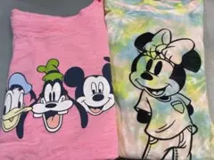 GAP ミッキーと仲間たちのピンクTシャツ ミニーTシャツ