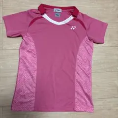 YONEX ピンク Vネック シャツ M