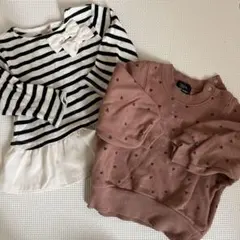 petit main ベビー服 80cm 2点セット