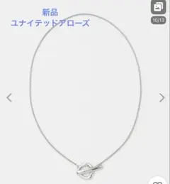 UNITED ARROWS チェーン グラスホルダー　ネックレス　色シルバーのサムネイル