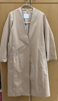 【美品】URBAN RESEARCH DOORS ノーカラートレンチコート F