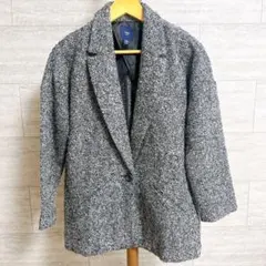 Gap ジャケット XSサイズ ウール調 アクリル素材 グレー系 春秋