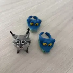 ズートピア　カプセルトイ 3個セット