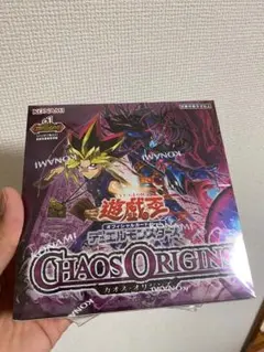 遊戯王 カオスオリジンズ 3BOXシュリンク無し - メルカリ