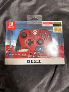 Nintendo Switch ホリパッド　ワイヤレスコントローラー　マリオ