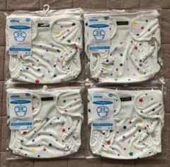 日本製　オムツカバー　4枚セット　55〜80cm 　オムツカバー　ニシキ