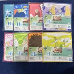 ワンピース一番くじ H賞 タオルコレクション 全８種 コンプリートセット