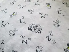 1M ×幅広◆　ニット生地　杢ライトグレー系