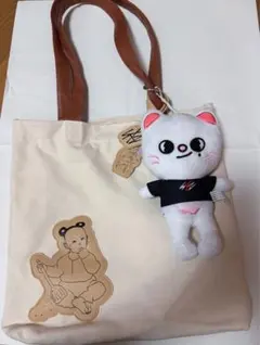 straykids ヒョンジン デザインバッグ　SKZOO付き　dominate